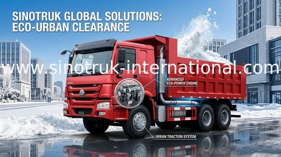 รถดัมพ์ SINOTRUK HOWO 371HP 6X4 LHD 25-40tons 10-25CBM ZZ3257N3447A1