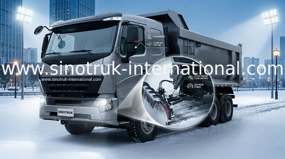 รถดัมพ์ SINOTRUK HOWO A7 371HP 10 ล้อ 25tons สำหรับอุตสาหกรรมเหมืองแร่
