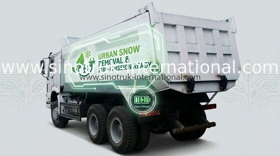 รถเทรลเลอร์ SINOTRUK HOWO รถบรรทุกดัมพ์ 371HP 10-25Cubic meter, load 25-40tons