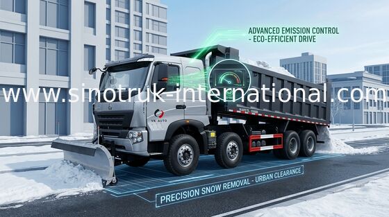 รถดัมพ์ดั๊มพ์รถบรรทุก SINOTRUK HOWO A7 31 ตันสำหรับงานก่อสร้าง ZZ3317N3567N1