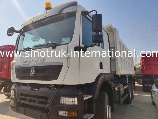 รถดัมพ์ Sinotruk HOWO TX พร้อมเครื่องยนต์ 400HP และมาตรฐานการปล่อยมลพิษ Euro 2