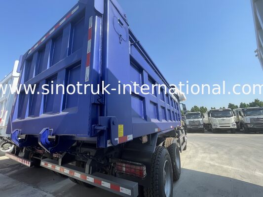 SINOTRUK HOWO NX Cab Tipper Dump Truck LHD 6X4 ไฟเตือนด้วยผ้าใบ