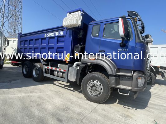 SINOTRUK HOWO NX Cab Tipper Dump Truck LHD 6X4 ไฟเตือนด้วยผ้าใบ