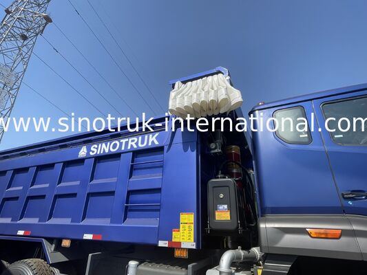 SINOTRUK HOWO NX Cab Tipper Dump Truck LHD 6X4 ไฟเตือนด้วยผ้าใบ