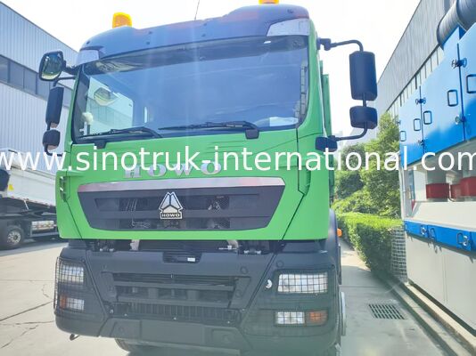 โรงงานโดยตรง HOWO TX 371HP 6X4 รถบรรทุกยกกลาง, ความสามารถในการรับน้ำหนัก 40-60 ตัน, กล่องสินค้า 20CBM, เพลาล้อหลังคู่ 16 ตัน, เพลาหน้าเดี่ยว 9.5 ตัน, ยาง 13R22.5