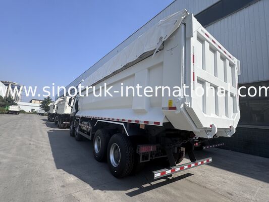SINOTRUK HOWO NX Cab Tipper Dump Truck 380HP 6X4 A ไฟเตือนพร้อมผ้าใบกันน้ำ