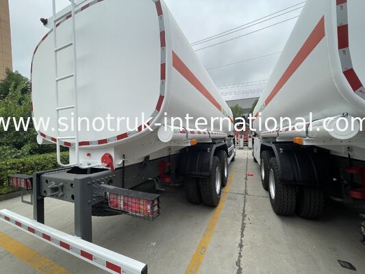 SINOTRUK TX Model 6X4 25CBM Oil Tank Truck 10Wheels 336Hp White Two Warning Lights