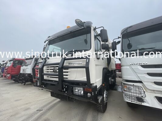 SINOTRUK HOWO Ghost Face Cab 380HP LHD Tipper Dump Truck 6X4 White