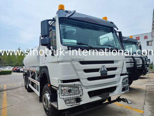 รถกระบะระบายน้ําขนาด 25 เมตรคิวบิก HOWO พร้อมเครื่องยนต์แรง 380 HP