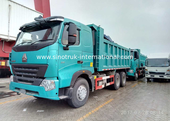 Sinotruk HOWO A7 รถดัมพ์ / งานก่อสร้าง RHD 6X4 รถดัมพ์ขนาดใหญ่