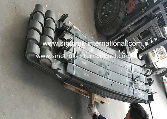 WG9725522007 Semi Trailer Suspension Parts ลีฟสปริงสำหรับรถบรรทุกหนัก