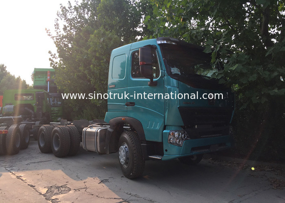 รถบรรทุกดั๊มพ์โปรไฟล์ขนาดเล็กรถบรรทุกหนัก 6x4 Sinotruk Howo 290HP ใช้กันอย่างแพร่หลาย