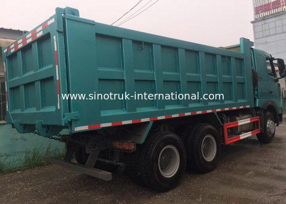 SINOTRUK HOWO A7 Construction Tipper Truck 6 X 4 290HP สีฟ้า