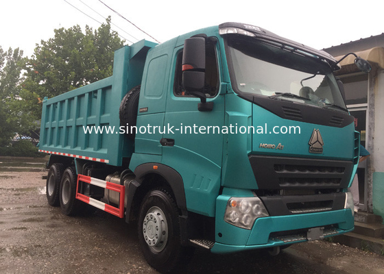 SINOTRUK HOWO A7 Construction Tipper Truck 6 X 4 290HP สีฟ้า
