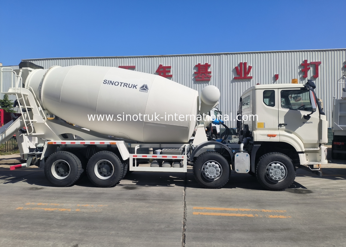 ใหม่ Howo รถโม่ผสมคอนกรีต 10-20CBM 8 X 4 Euro 2 380Hp Construction