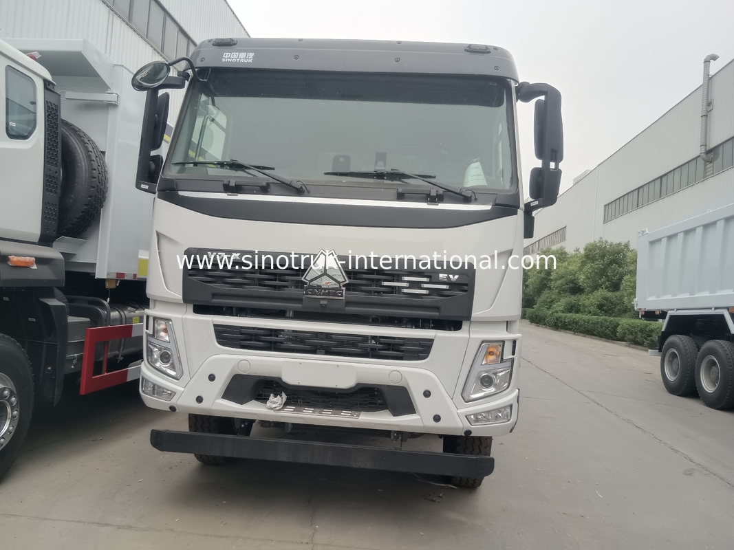SINOTRUK HOWO 380HP รถกระบะ 12 ล้อ LHD 31 ตัน 20-30CBM V7-X Cab