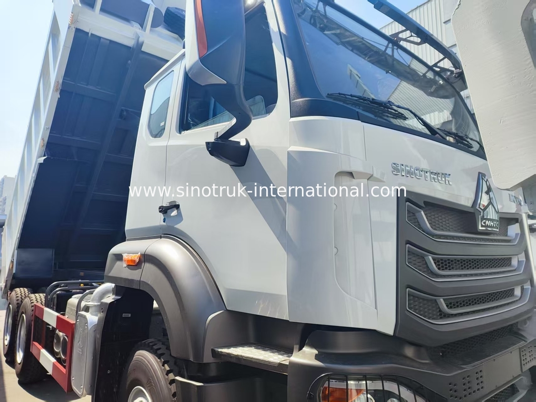 HOWO NX 371HP 6*4 20m3 Center-Lift Dump Truck พลังงานสูง พร้อมกับกระเป๋าบรรทุกกระเป๋ากระเป๋ากระเป๋ากระเป๋ากระเป๋ากระเป๋ากระเป๋ากระเป๋า