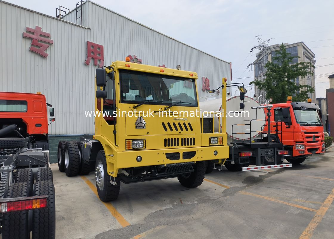 รถบรรทุกอเนกประสงค์สำหรับงานหนัก พร้อมขนาดกระบะบรรทุก 5800*3200*1800 มม. และห้องโดยสารรถบรรทุก HW7D