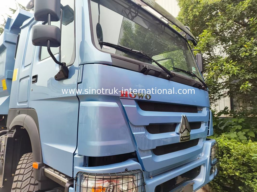 รถดั้มพ์ U-Trough สีน้ำเงิน (20CBM, 6×4, 380HP): ข้อได้เปรียบที่โดดเด่นสำหรับการขนถ่ายวัสดุอย่างรวดเร็ว