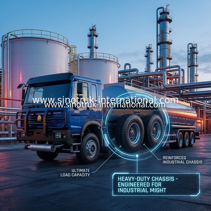 SINOTRUK HOWO 6×4 10 ล้อ รถบรรทุกถังน้ํามัน 400HP