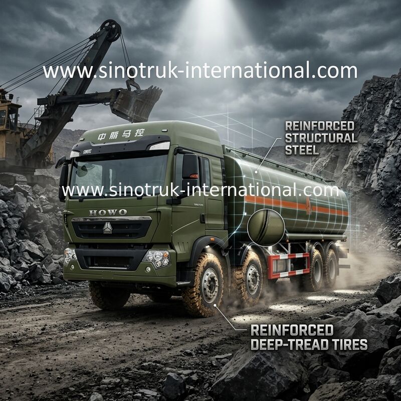 Oil Transport Vehicle Fuel Oil Delivery Truck  Mobile Station 25 - 30 CBM Euro 2
