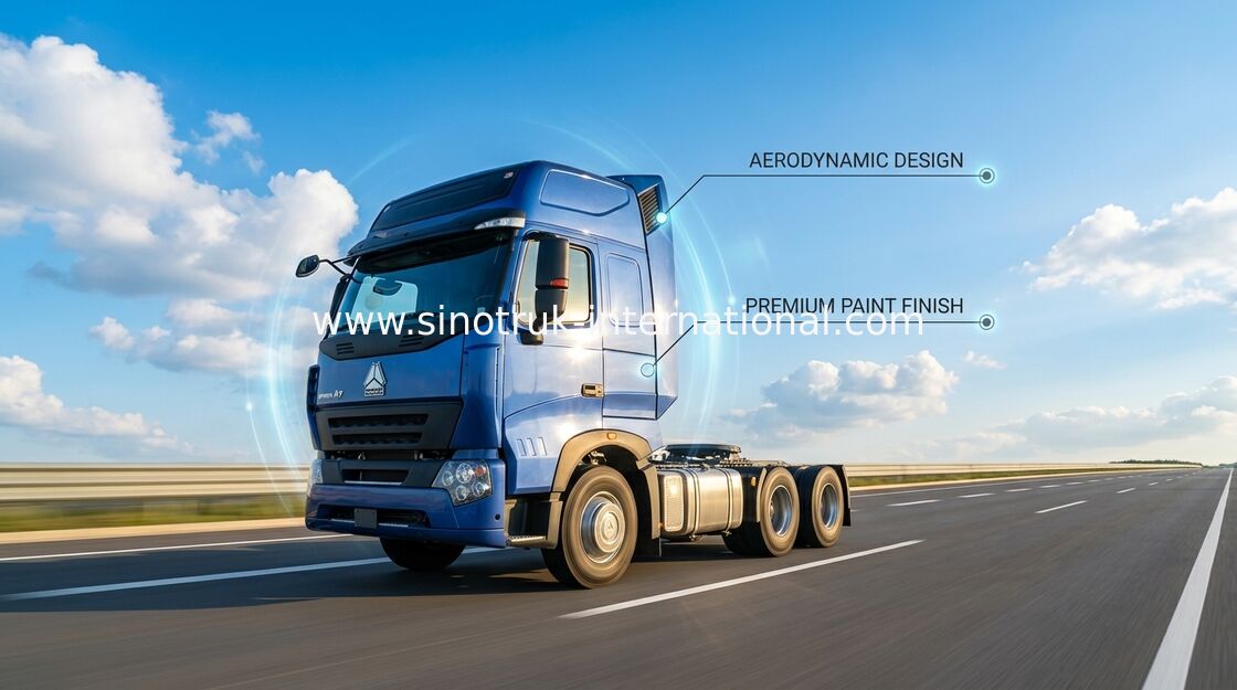 SINOTRUK HOWO Semi Trailer รถหัวลากพร้อมแอร์ 60-70 ตัน
