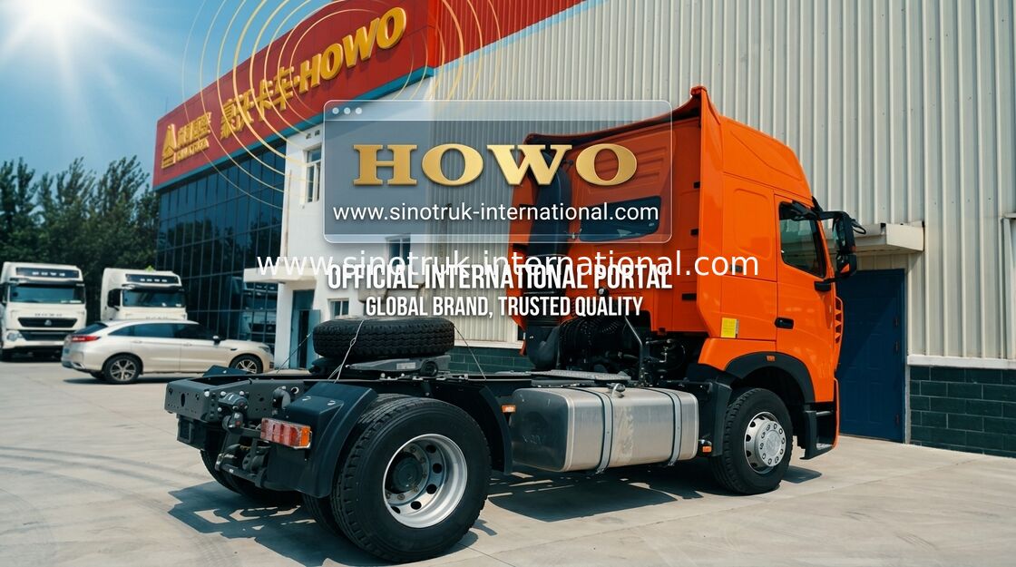 เครื่องยนต์ดีเซลหัวรถบรรทุกรถแทรกเตอร์ระหว่างประเทศ LHD 4X2 ชนิดขับเคลื่อนยูโร 2