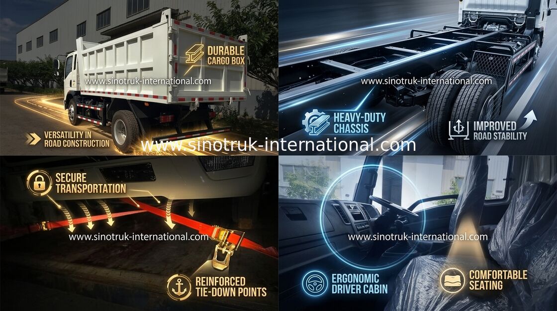 Euro Iii Sinotruk Howo 6x4 Dump Tipper Truck สำหรับอุตสาหกรรมเหมืองแร่