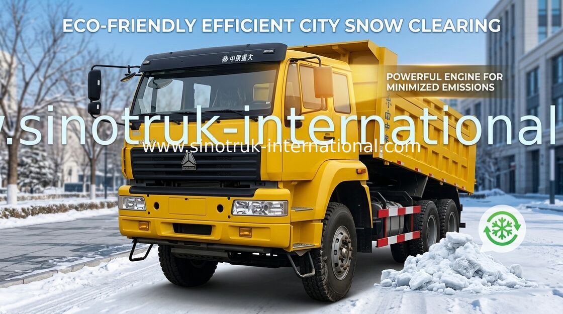รถบรรทุกดินชนิดยกเท SINOTRUK Golden Prince 6X4 LHD 290HP 25-30tons ZZ3251M3441W