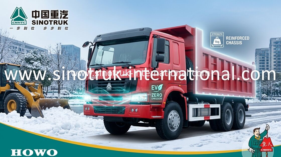SINOTRUK HOWO รถดัมพ์ 371HP 8X4 LHD 31tons 20-30CBM ZZ3317N3567W