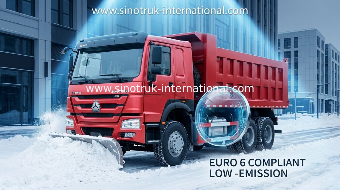 รถดัมพ์ SINOTRUK HOWO 10 ล้อกำลังโหลด 25-40tons 10-25CBM