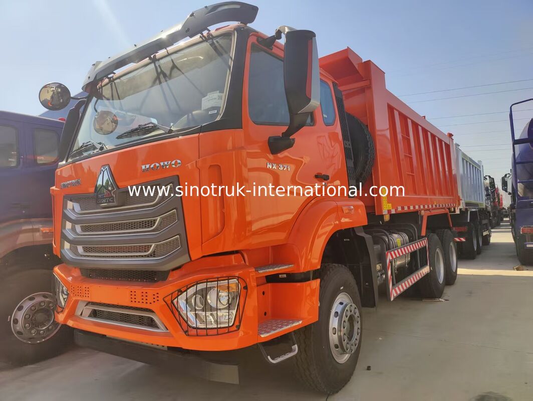 SINOTRUK HOWO-NX 6X4 รถดั๊มพ์พร้อมเครื่องยนต์ 371 แรงม้าสำหรับกำลังการผลิต 30-40 ตันและการขนส่งที่มีประสิทธิภาพสูง