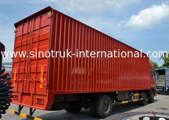25 Tons Cargo Truck 6X2 Van Truck Euro2 290HP , Large Commercial Box Trucks