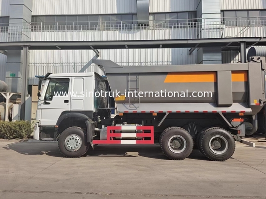 SINOTRUK HOWO รถดั๊มพ์สำหรับงานหนัก LHD 6x4