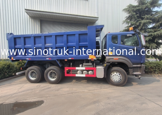 Sinotruk N7 รถดั๊มพ์ 10 ล้อ 400Hp 6 × 4 พร้อมไฟเตือน