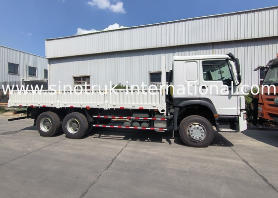 Sinotruk Howo Cargo Truck 10 ล้อ 400Hp 6 × 4 RHD ปรับแต่งสำหรับโลจิสติกส์