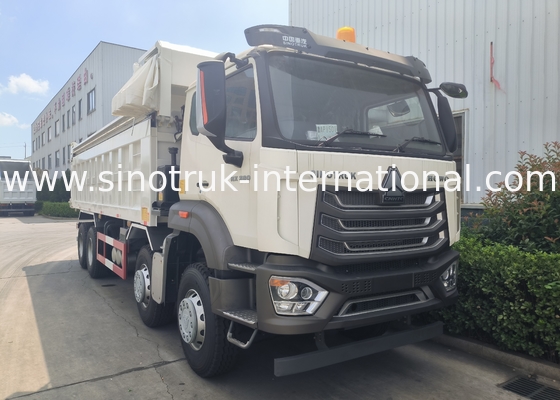 Sinotruk Howo Tipper Dump Truck ใหม่ล่าสุด 380Hp Rhd 12Wheels 8 × 4