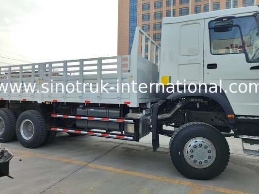 Howo Full Drive Cargo Box Truck 400 HP 4 แอ็กซ์