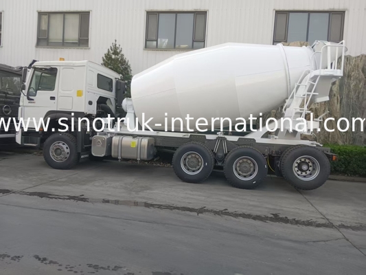 Sinotruk Howo รถบรรทุกเครื่องผสมคอนกรีต 10-20CBM 6 x 4 Euro 380Hp สร้าง