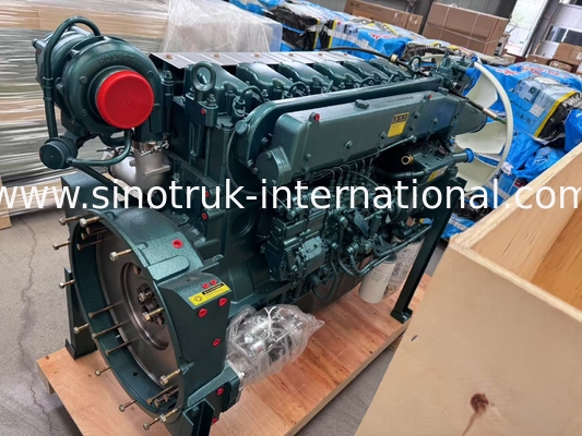 เครื่องยนต์ดีเซล SINOTRUK WD615.47 371 แรงม้า ยูโร 2