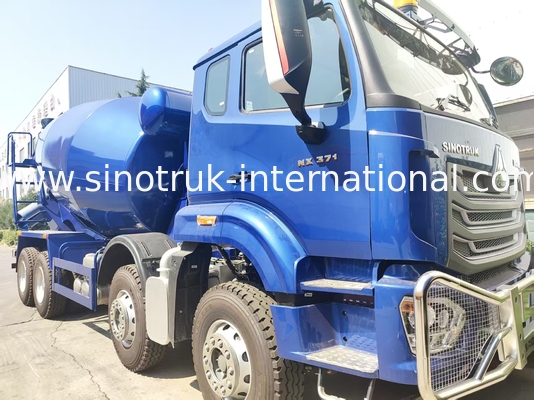 SINOTRUK HOWO NX 371HP 8*4 12 ล้อ รถบรรทุกเครื่องผสมคอนกรีต เครื่องผสมคอนกรีต รถบรรทุกเครื่องผสมซีเมนต์