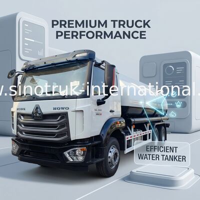 HOWO 300HP 10CBM 4x2 รถบรรทุกดูดน้ําเสีย: พลังงานหนัก, การทําความสะอาดแม่นยําและประสิทธิภาพที่ไม่มีคู่