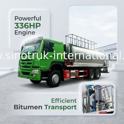 HOWO 7 Bitumen Truck 6X4 ประเภทขับขวา