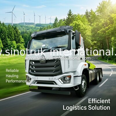 โฮฮาน รถบรรทุก 6x4 RHD 400 HP โฮโวใหม่