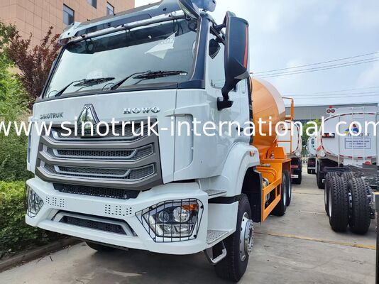 รถผสมปูน Sinotruk HOWO 6×4 10CBM | H77L Cabin, 371HP แนะนำข้อดีทั้งหมด