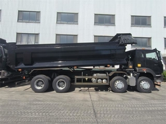 ใหม่ Howo Mining Tipper รถดัมพ์ 20-50Tons 8 x 4 Euro 2 400Hp Black