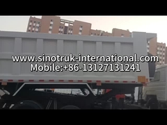 SINOTRUK HOWO 400HP รถกระบะกระบะสําหรับการก่อสร้าง