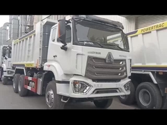 30-40 ตัน RHD 10 ล้อ หมุนรถบรรทุก SINOTRUK Haohan สําหรับการก่อสร้าง ขาว